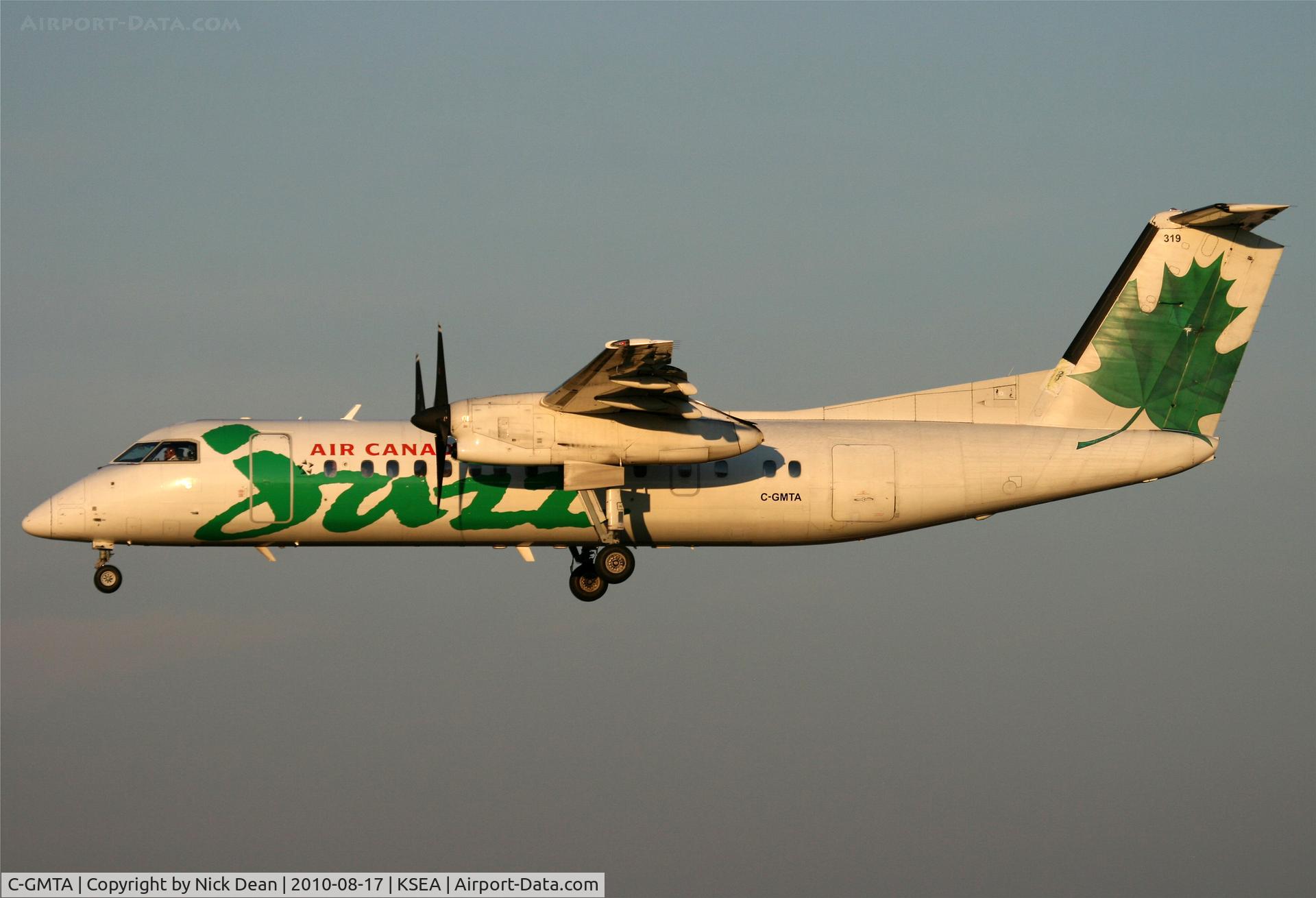 C-GMTA, 1989 De Havilland Canada DHC-8-301 Dash 8 C/N 174, KSEA