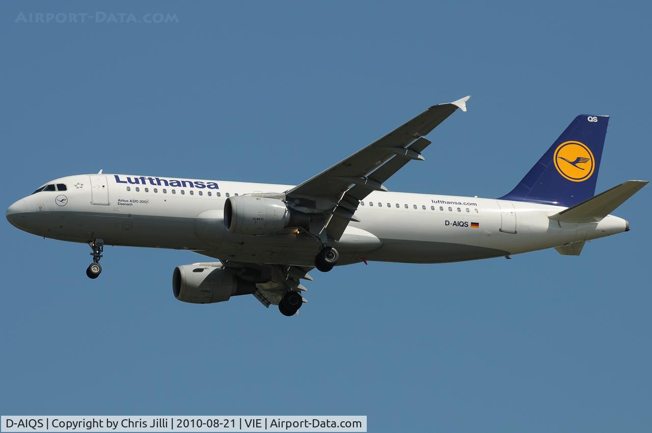 D-AIQS, 1993 Airbus A320-211 C/N 401, DLH