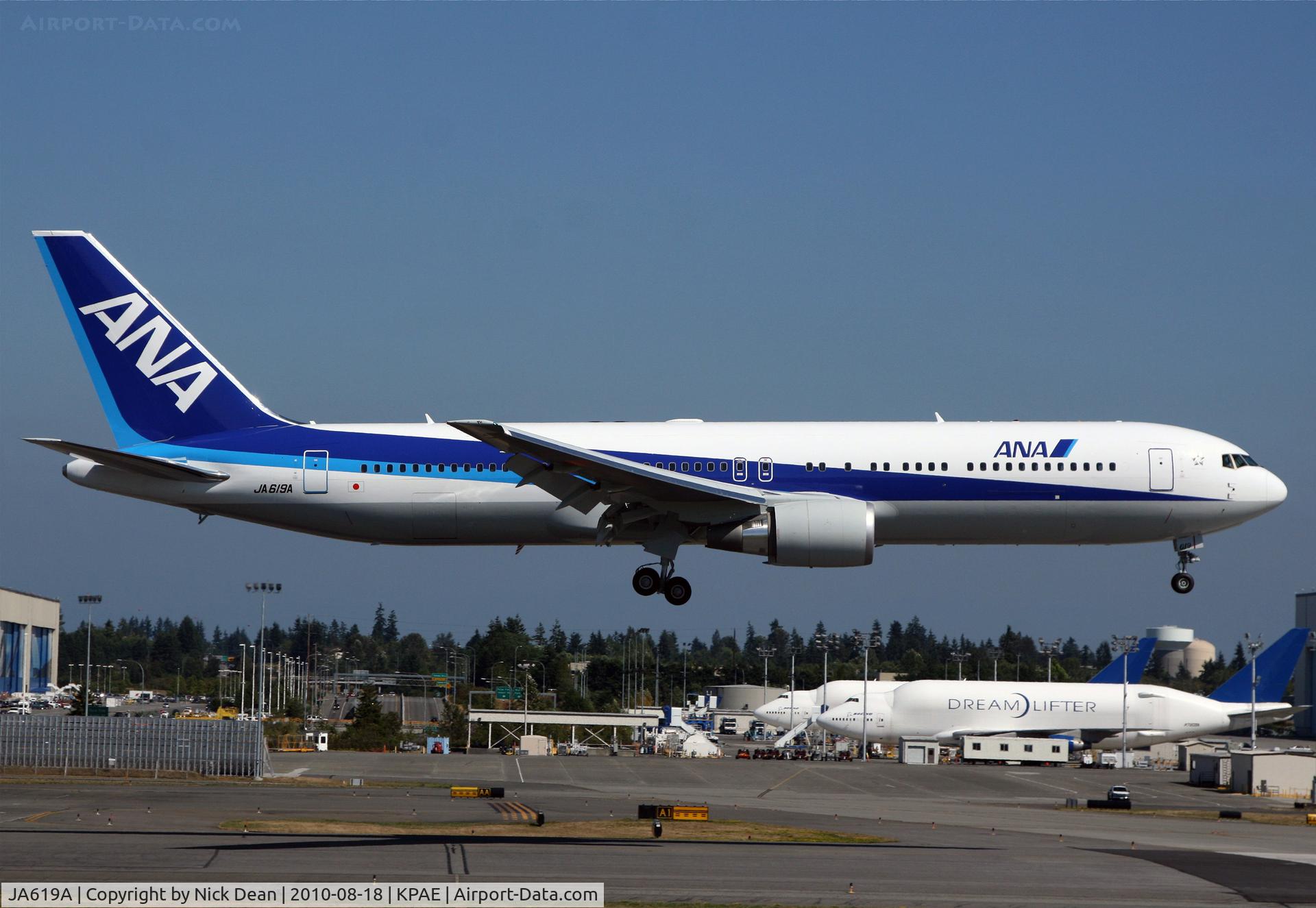 JA619A, 2010 Boeing 767-381/ER C/N 40564, KPAE