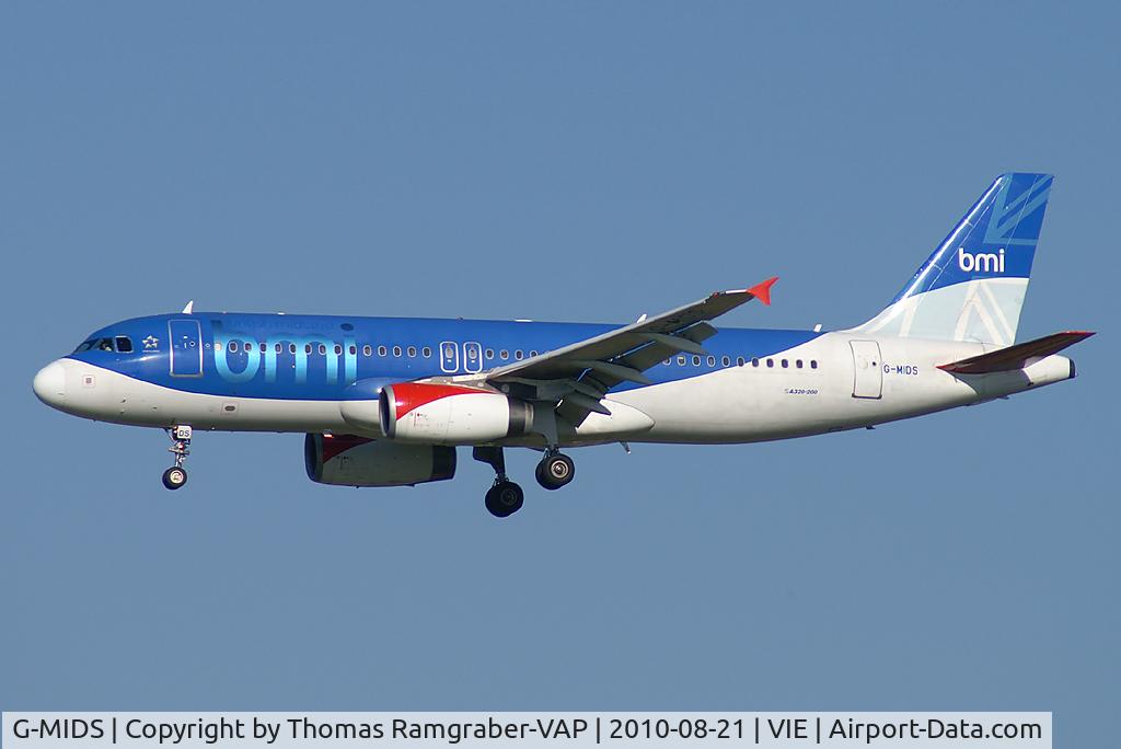 G-MIDS, 2001 Airbus A320-232 C/N 1424, BMI British Midland Airbus A320