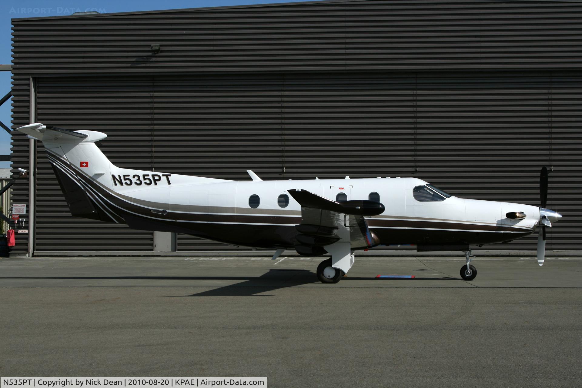 N535PT, 2010 Pilatus PC-12/47E C/N 1200, KPAE