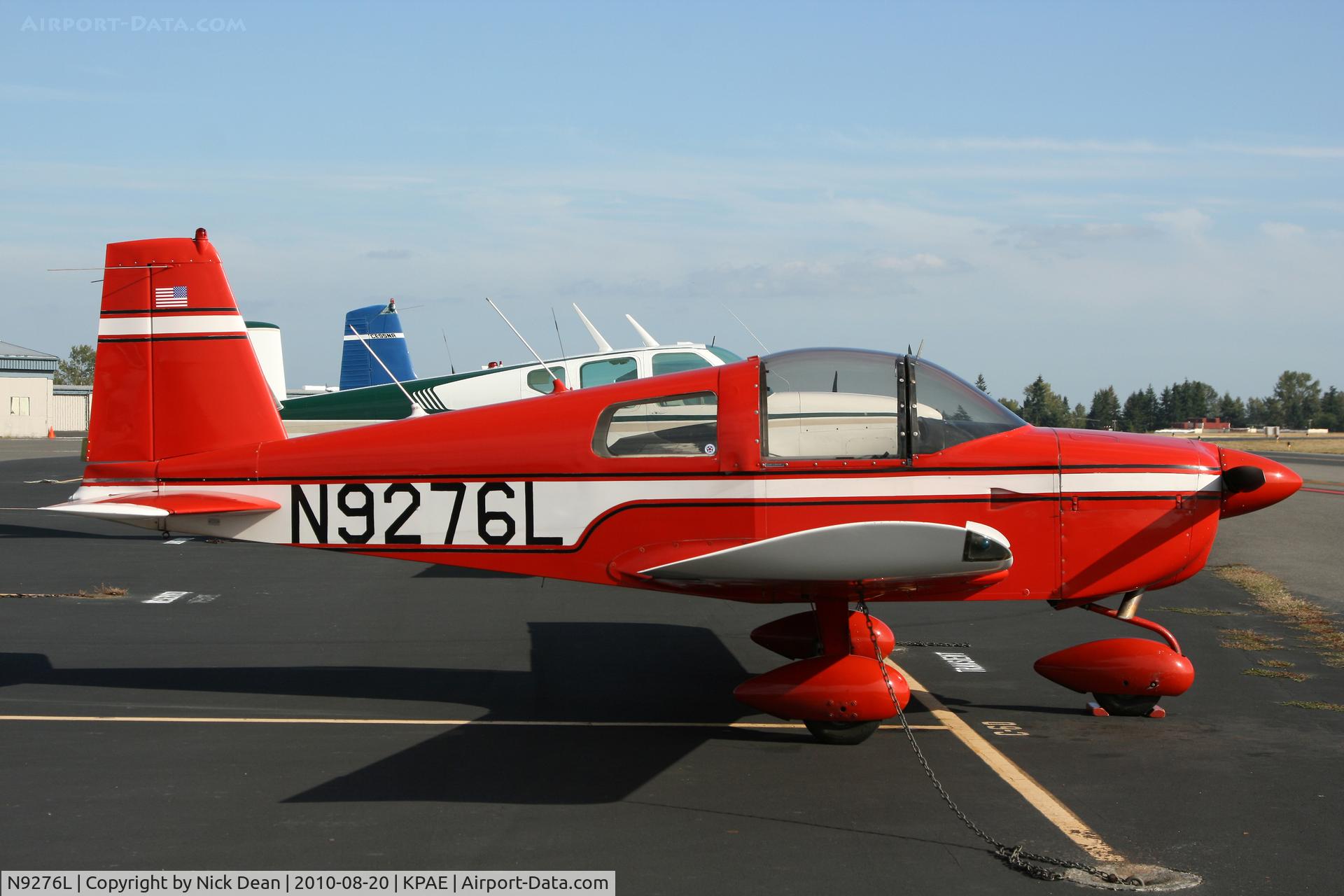 N9276L, 1971 American Aviation AA-1A Trainer C/N AA1A-0176, KPAE