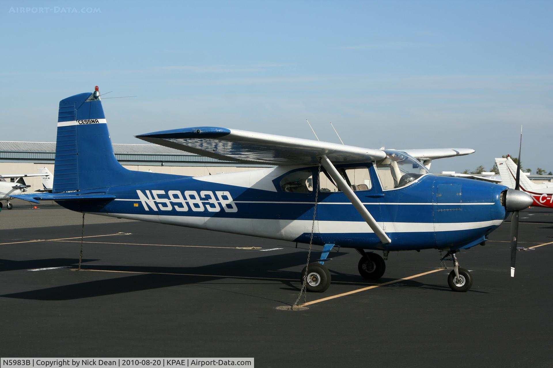 N5983B, 1956 Cessna 182A Skylane C/N 33983, KAE
