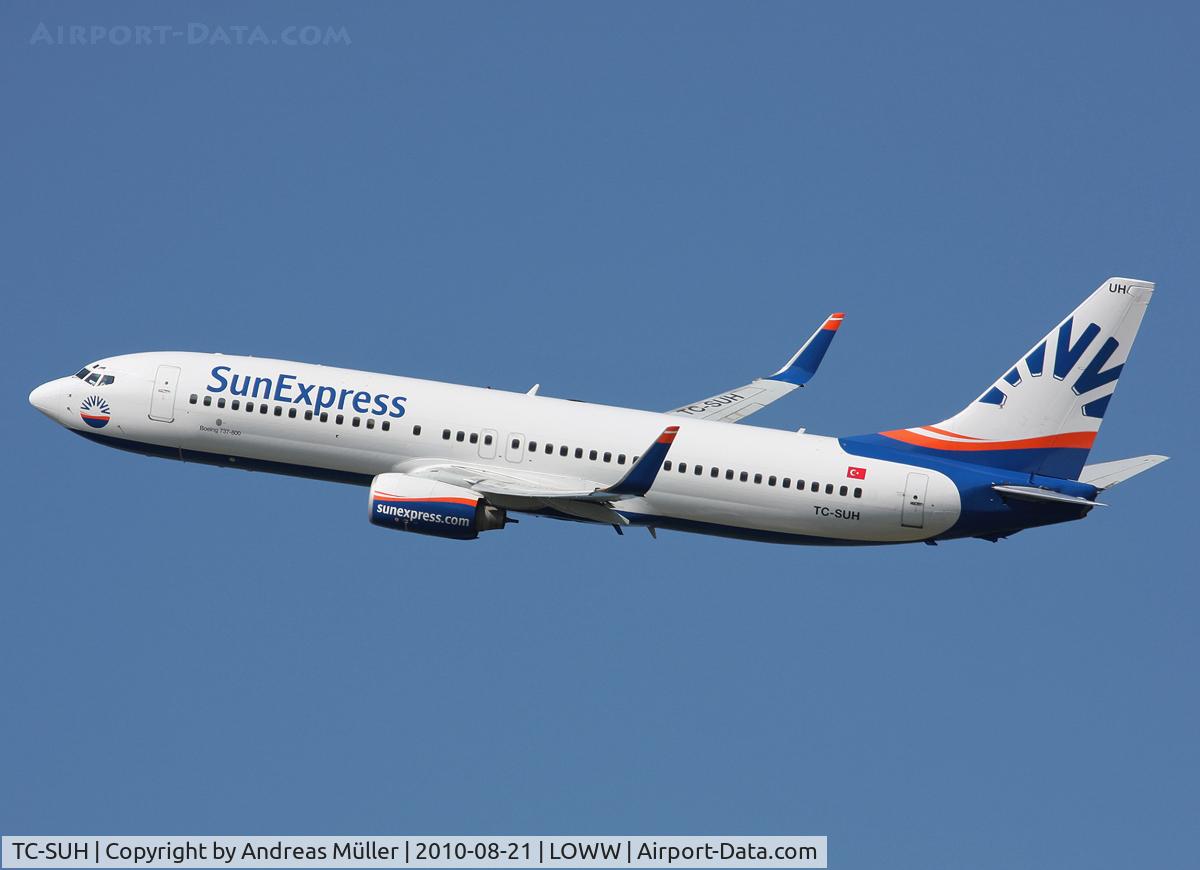 TC-SUH, 2002 Boeing 737-8CX C/N 32366, Spotting day @ VIE