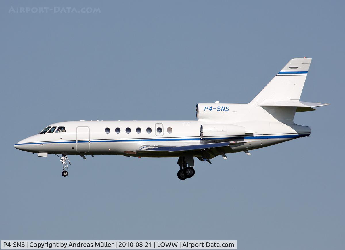 P4-SNS, 2006 Dassault Falcon 50 C/N 348, Spotting day @ VIE