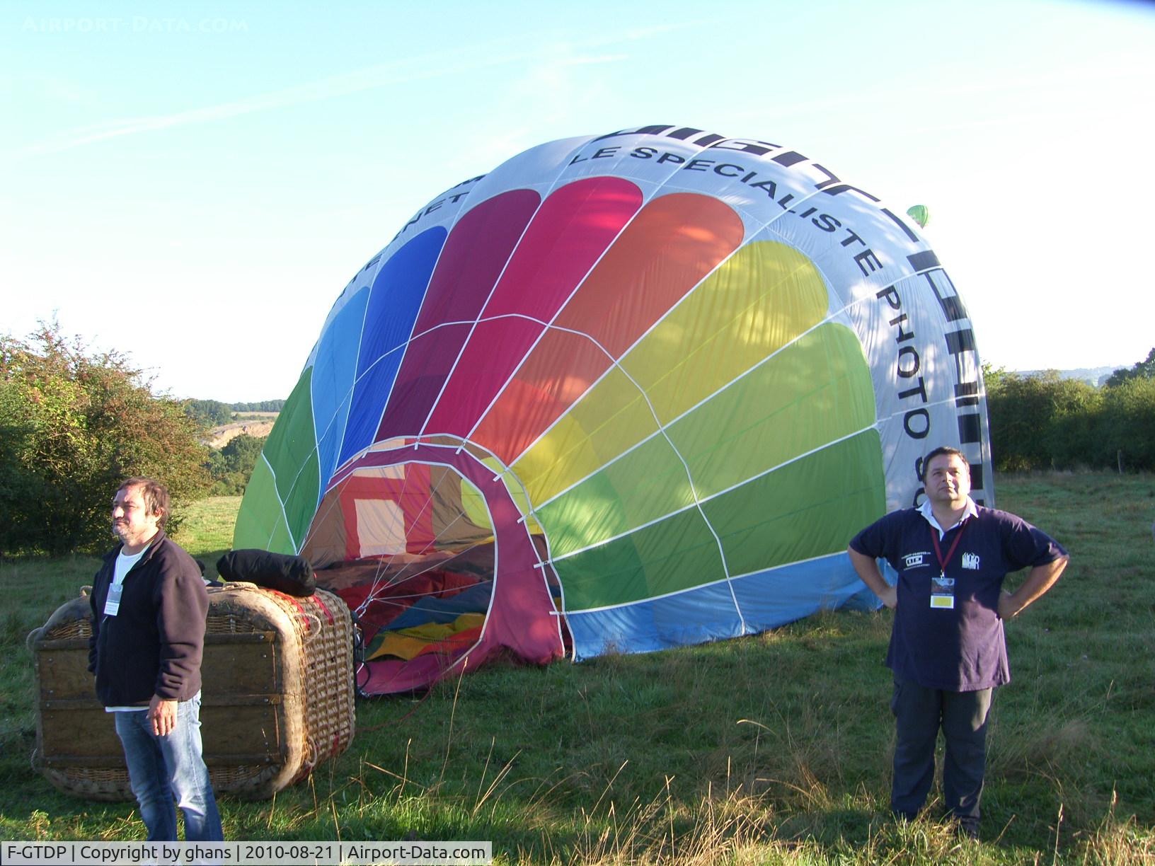 F-GTDP, Llopis Balloons MA 30 C/N 180, Happy landing ! !