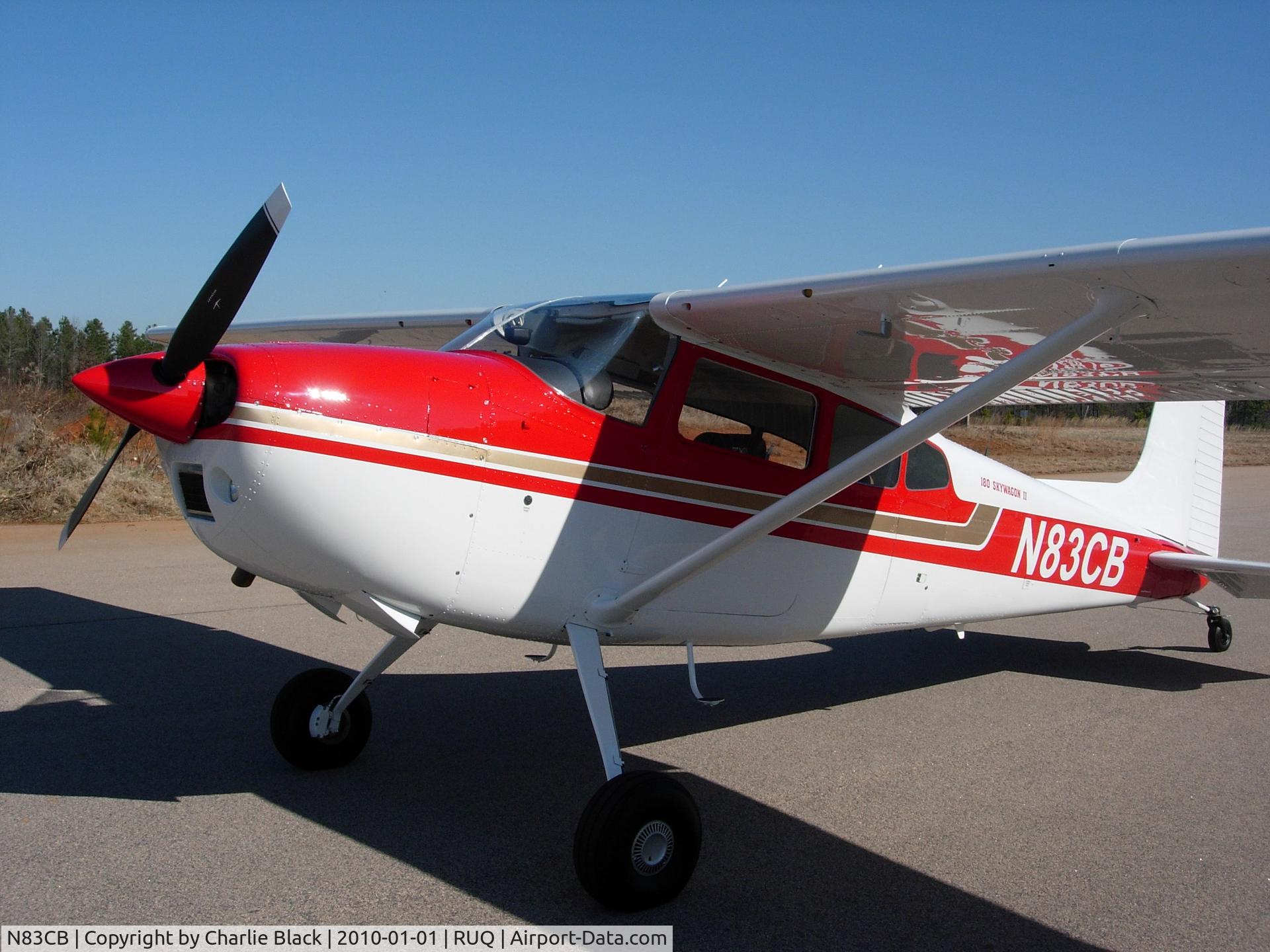 N83CB, 1978 Cessna 180K Skywagon C/N 18052992, newely refurbished by Charlie Black
