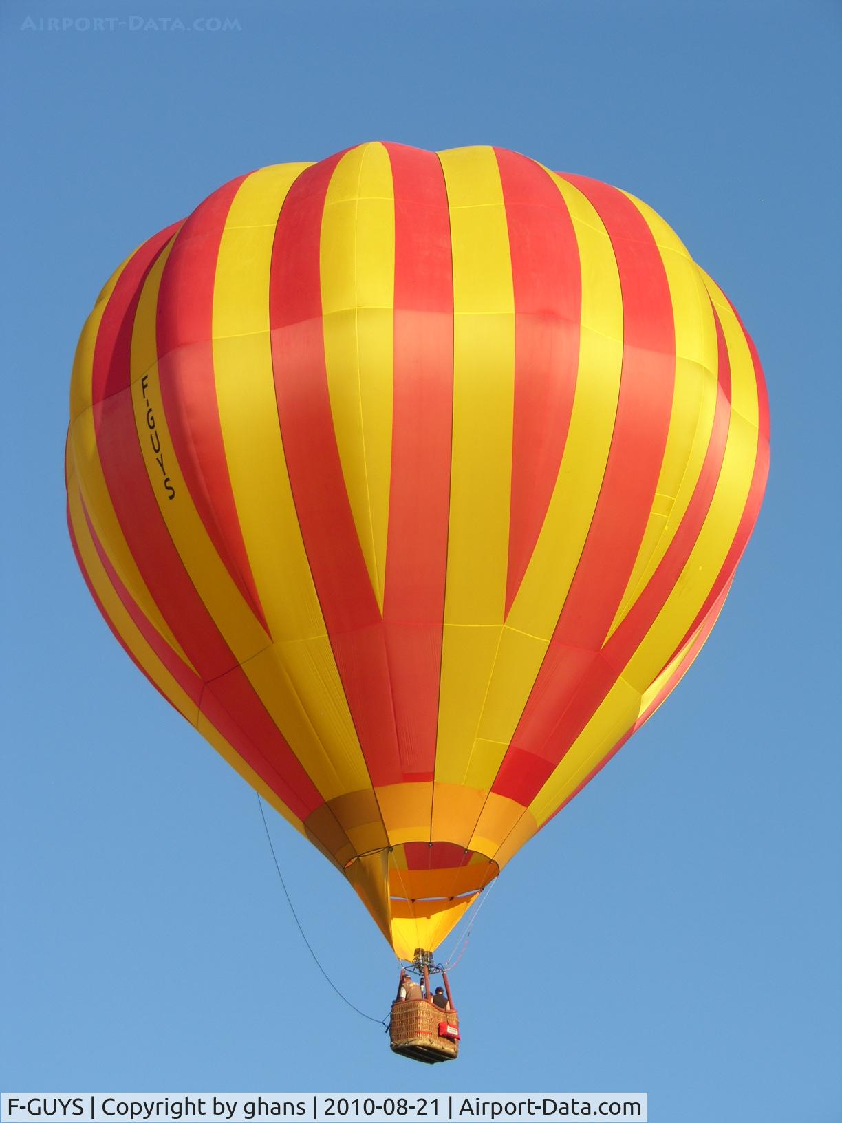 F-GUYS, Cameron Balloons Ltd CAMERON CONCEPT C-90 C/N 10528, @ Hotton 2010