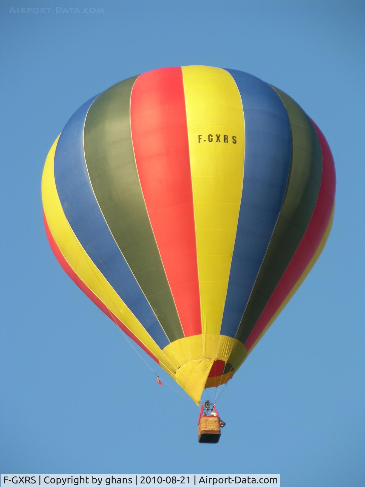 F-GXRS, Ballons Chaize CHAIZE JZ 30 F 16 C/N 156, @ Hotton 2010