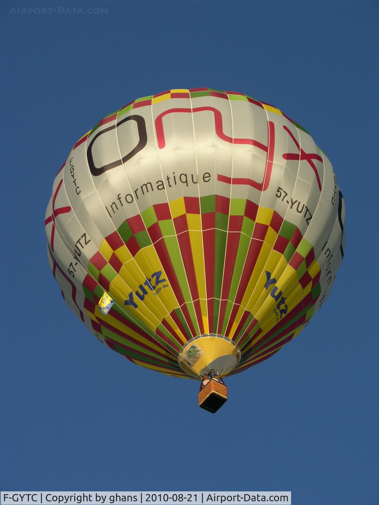 F-GYTC, Llopis Balloons MA 30 C/N ?, @ Hotton 2010