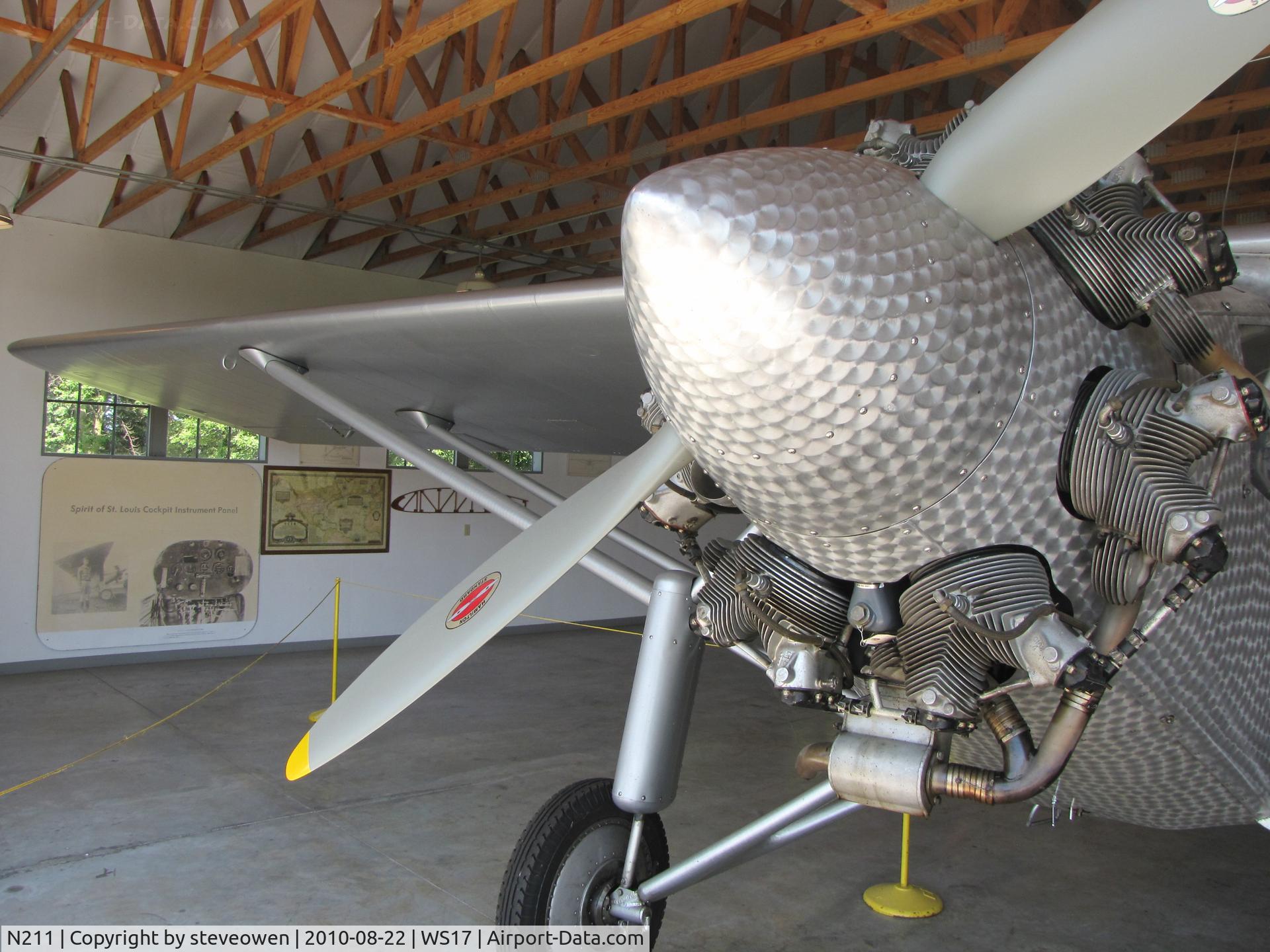 N211, 1990 Ryan NYP Replica C/N 2, @ Pioneer Airport EAA Oshkosh WI USA