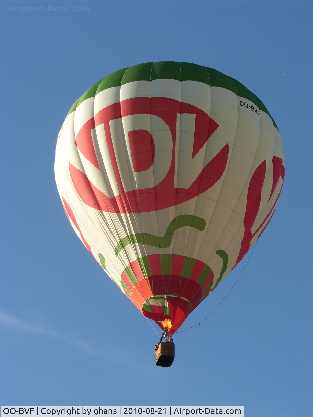 OO-BVF, 2003 Cameron Z-105 C/N 10410, @ Hotton 2010