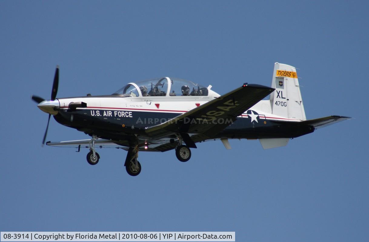 08-3914, 2008 Raytheon T-6A Texan II C/N PT-473, T-6A Texan II