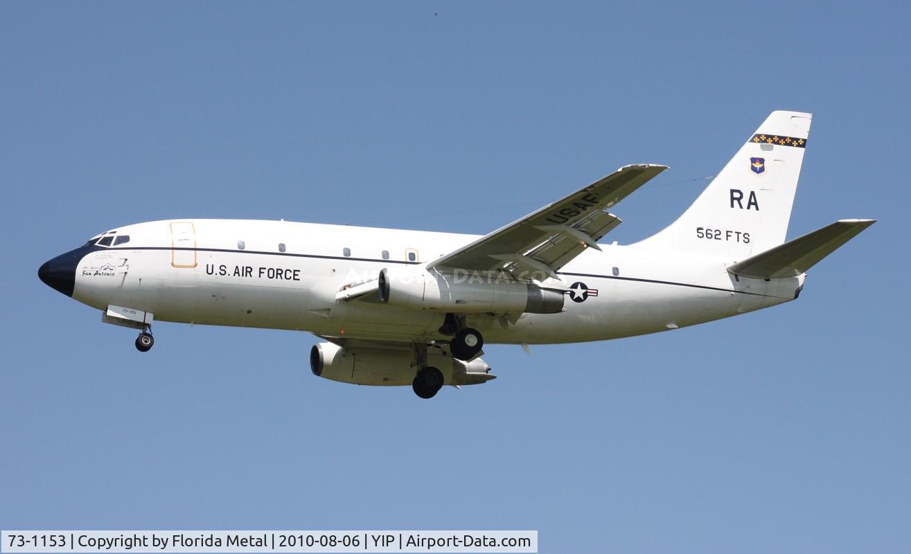 73-1153, 1973 Boeing CT-43A C/N 20700, T-43
