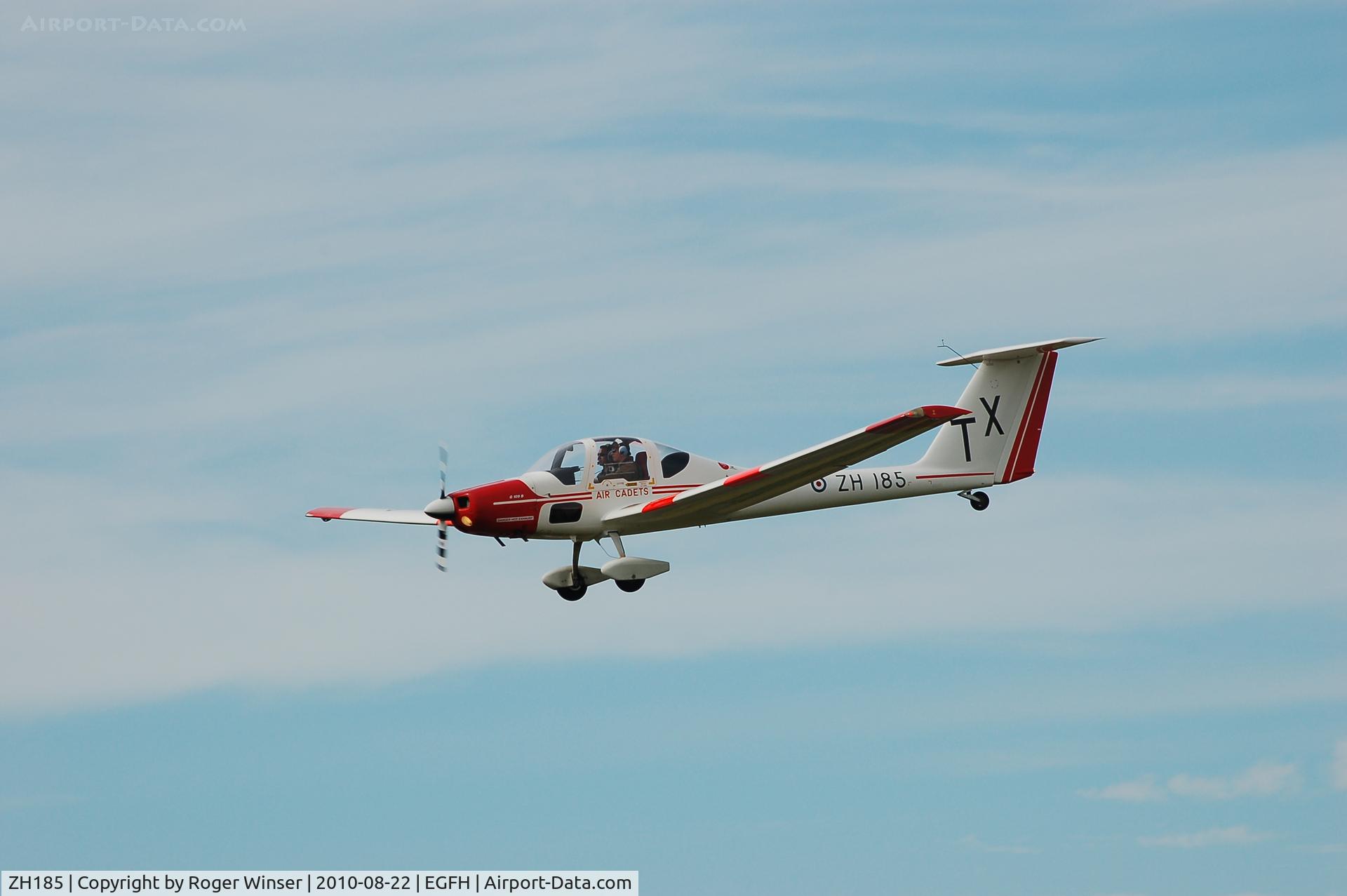 ZH185, Grob G-109B Vigilant T1 C/N 6533, Coded TX of 636 VGS based at Swansea Airport