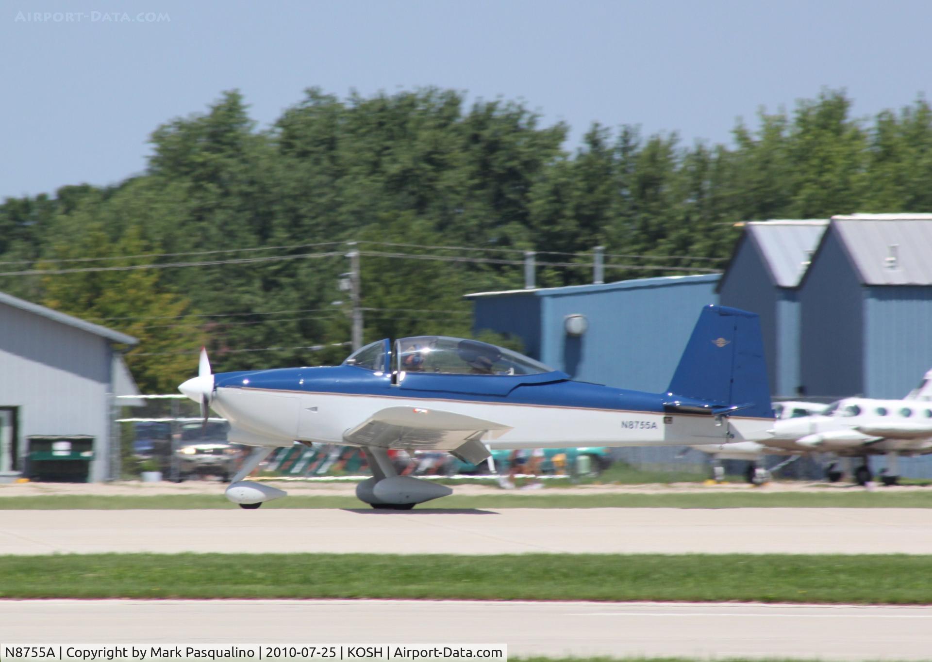 N8755A, 1997 Vans RV-8 C/N 80864, RV-8-160A