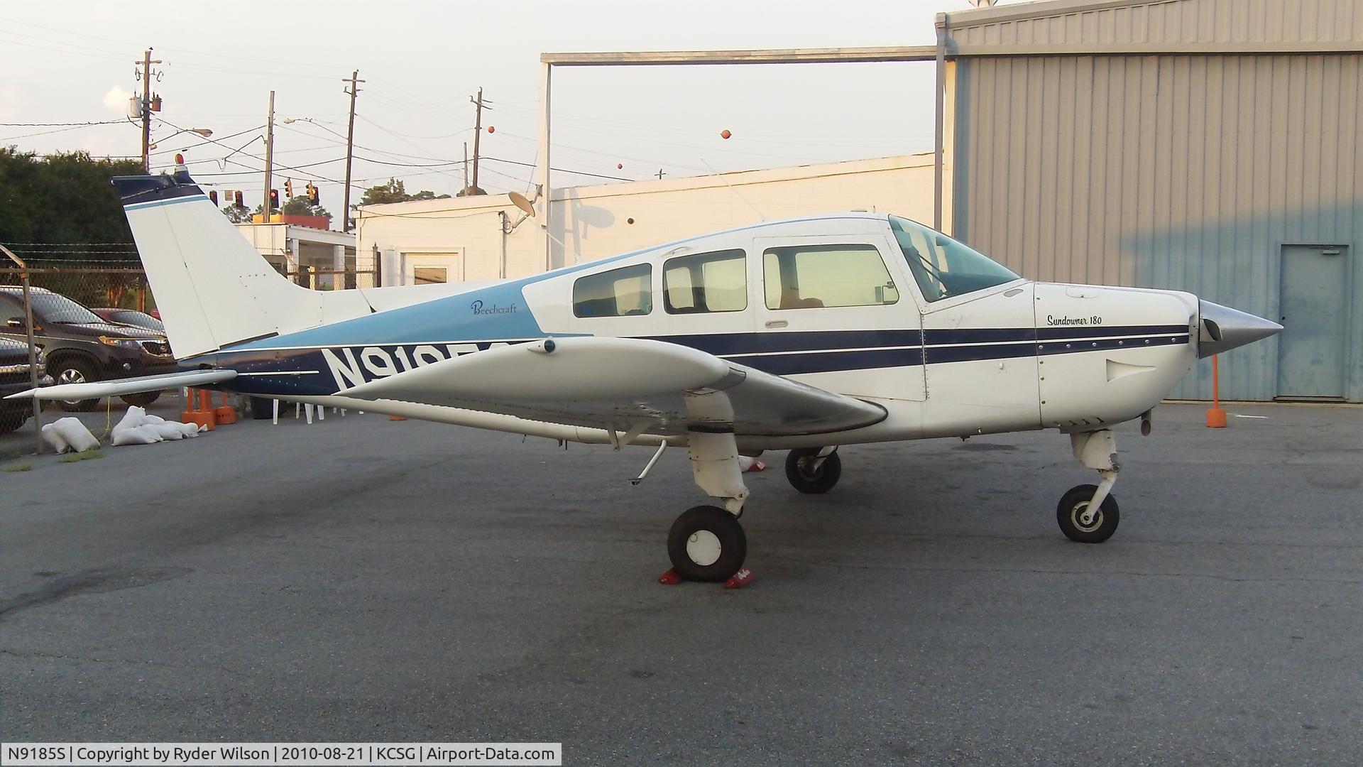 N9185S, 1976 Beech C23 Sundowner 180 C/N M-1799, 