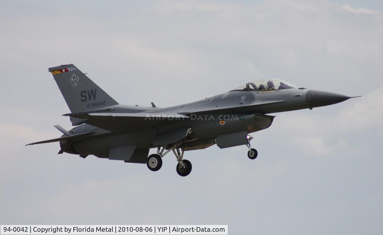 94-0042, Lockheed F-16CM Fighting Falcon C/N CC-194, F-16
