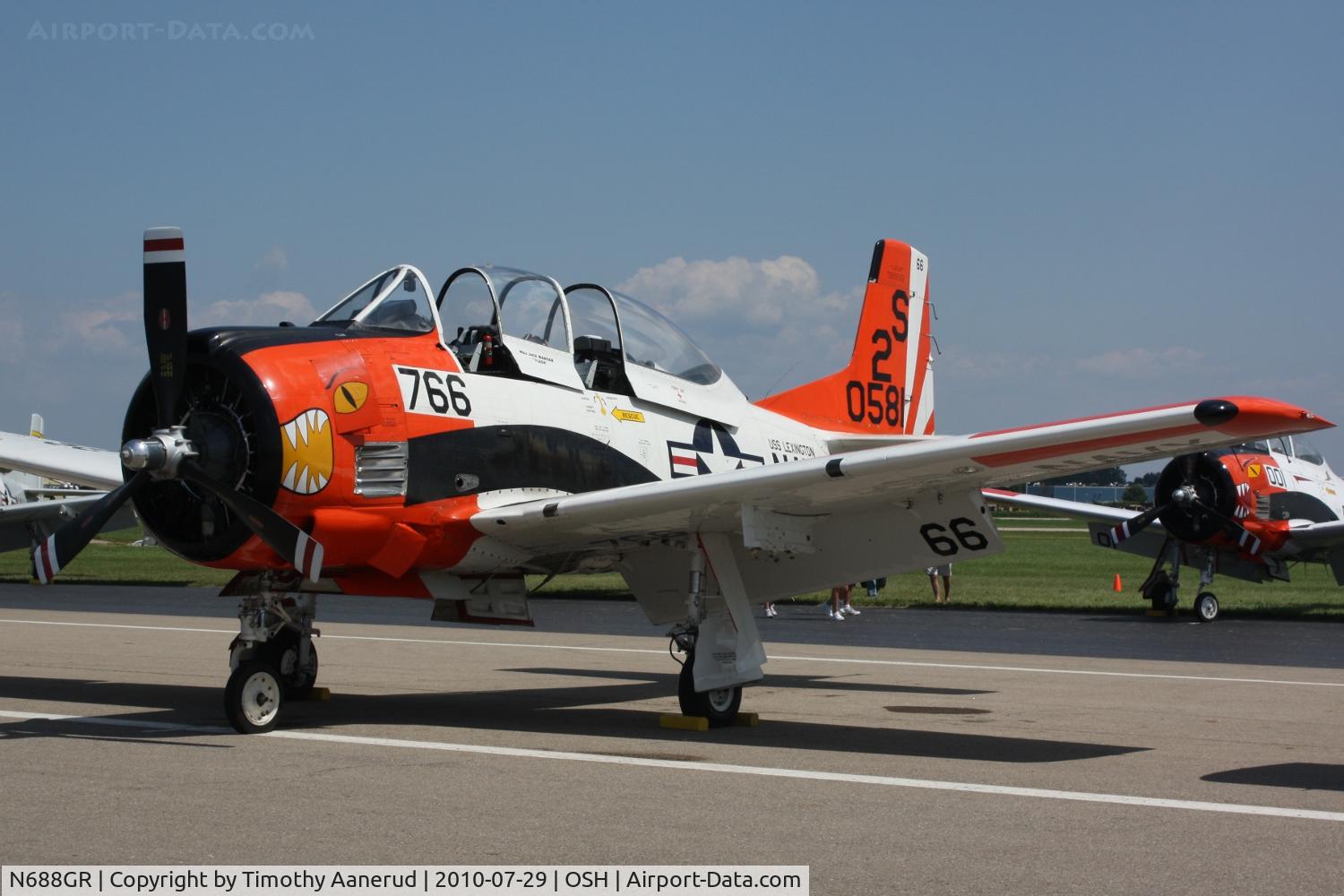 N688GR, 1958 North American T-28C Trojan Trojan C/N 226-158 (140581), 1958 North American T-28C, c/n: 140581