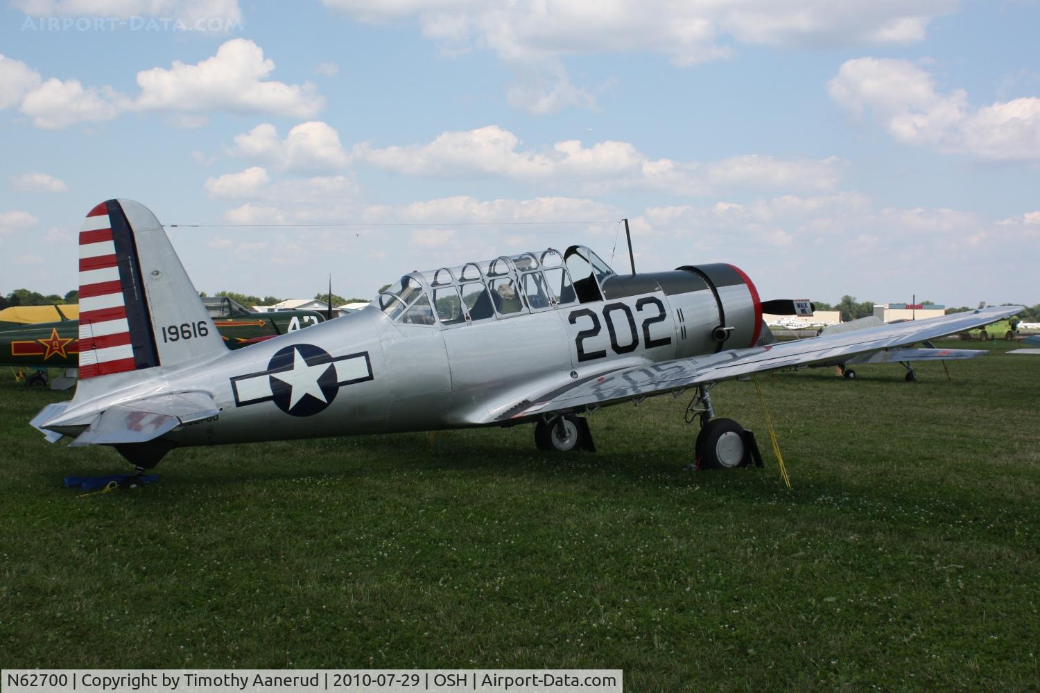 N62700, 1941 Convair BT-13A Valiant C/N 1850, 1941 Convair BT-13A, c/n: 1850