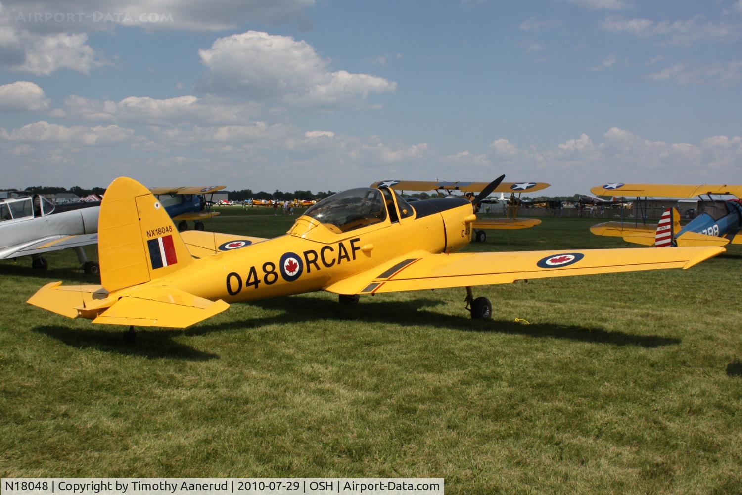 N18048, 1956 De Havilland Canada DHC-1B-2-S5 Chipmunk Mk2 C/N 186-224, 1956 Dehavilland DHC-1B-2-S5, c/n: 186/224