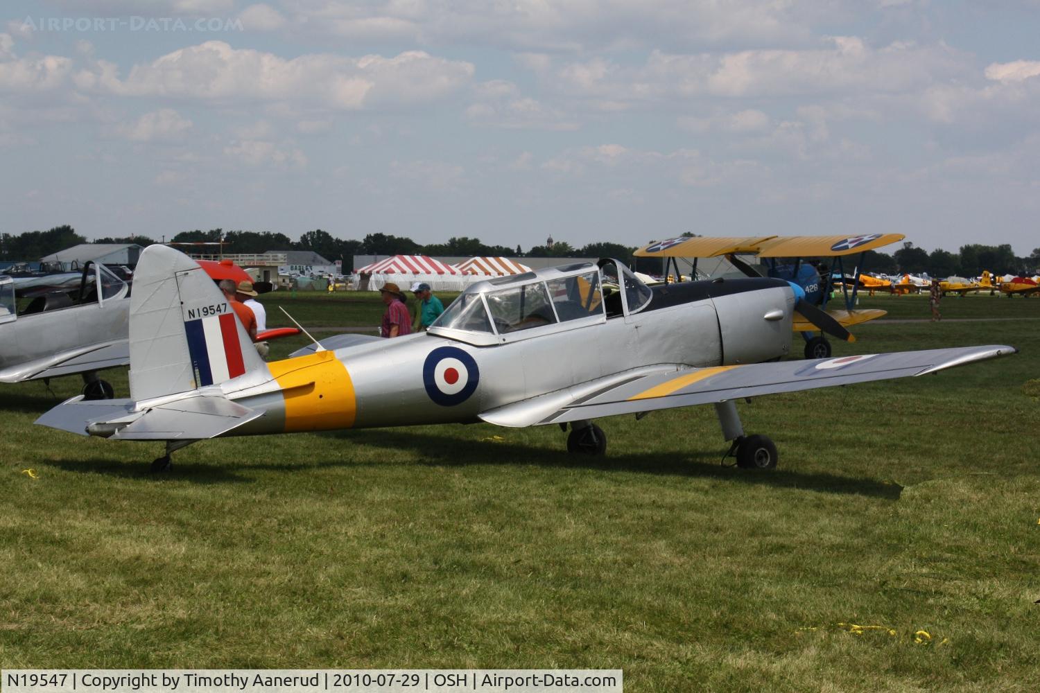 N19547, 1951 De Havilland DHC-1 Chipmunk T.10 C/N C1/0482, 1951 Dehavilland DHC-1 CHIPMUNK, c/n: C1-0482