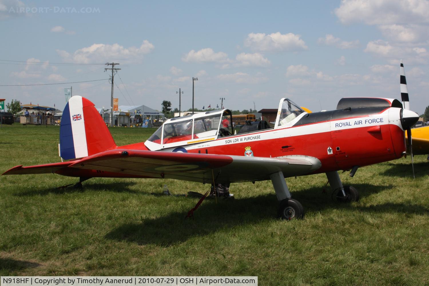 N918HF, 1952 De Havilland DHC-1 Chipmunk T.10 C/N C1/0714, Dehavilland DHC-1 CHIPMUNK 22, c/n: C1/0714