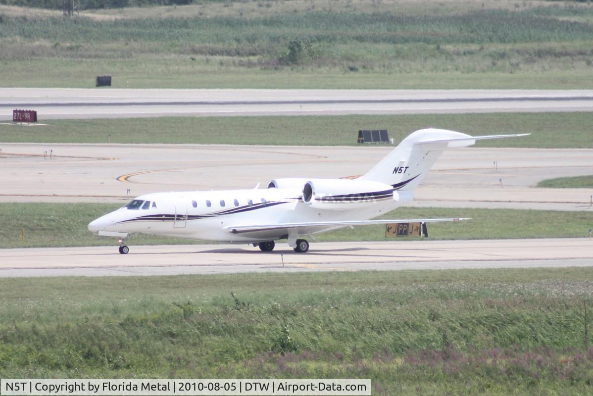 N5T, 2000 Cessna 750 Citation X C/N 750-0104, Citation X