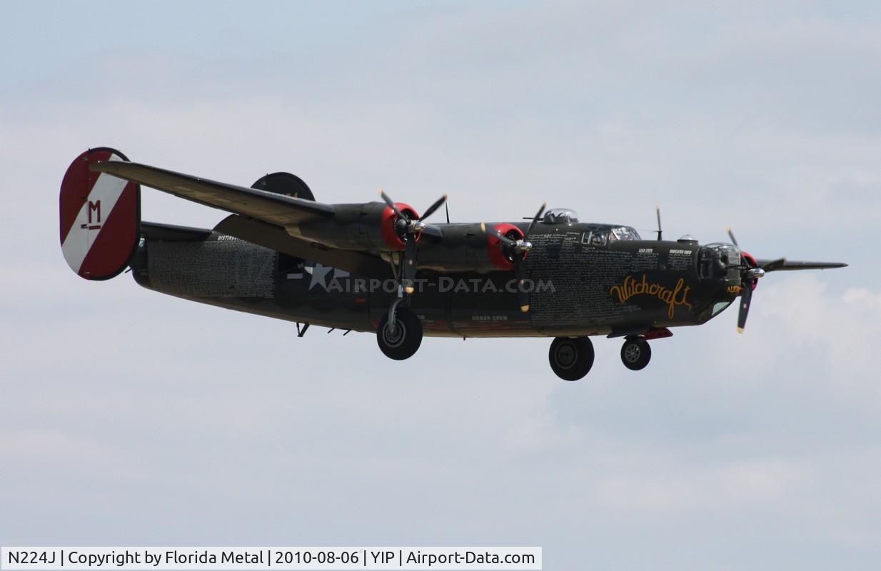 N224J, 1944 Consolidated B-24J-85-CF Liberator C/N 1347 (44-44052), Witchcraft