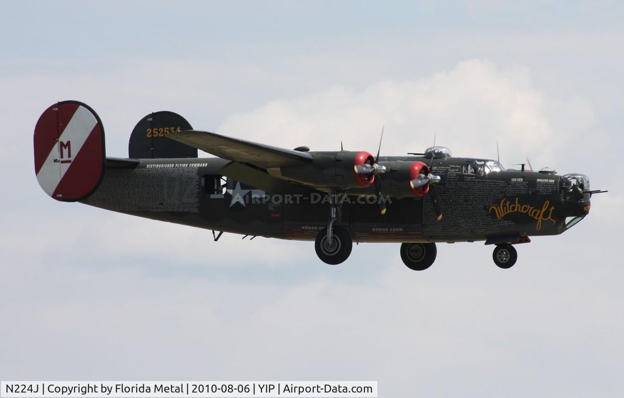 N224J, 1944 Consolidated B-24J-85-CF Liberator C/N 1347 (44-44052), Witchcraft