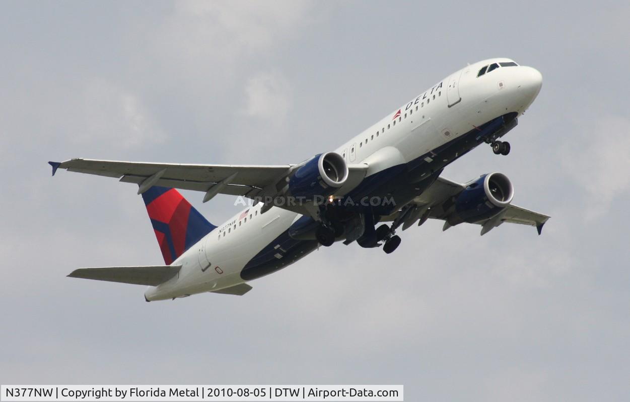 N377NW, 2003 Airbus A320-211 C/N 2082, Delta A320