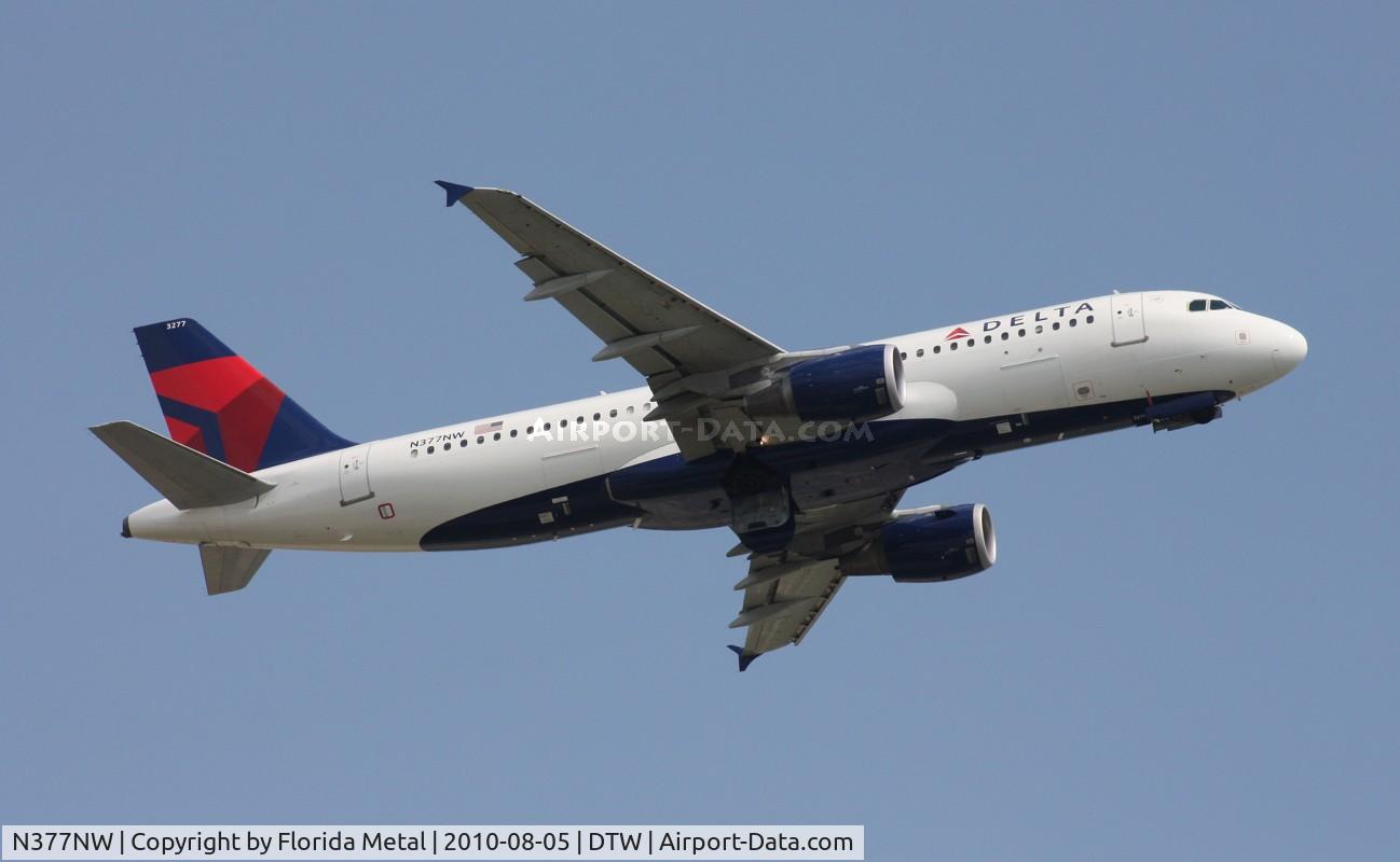 N377NW, 2003 Airbus A320-211 C/N 2082, Delta A320