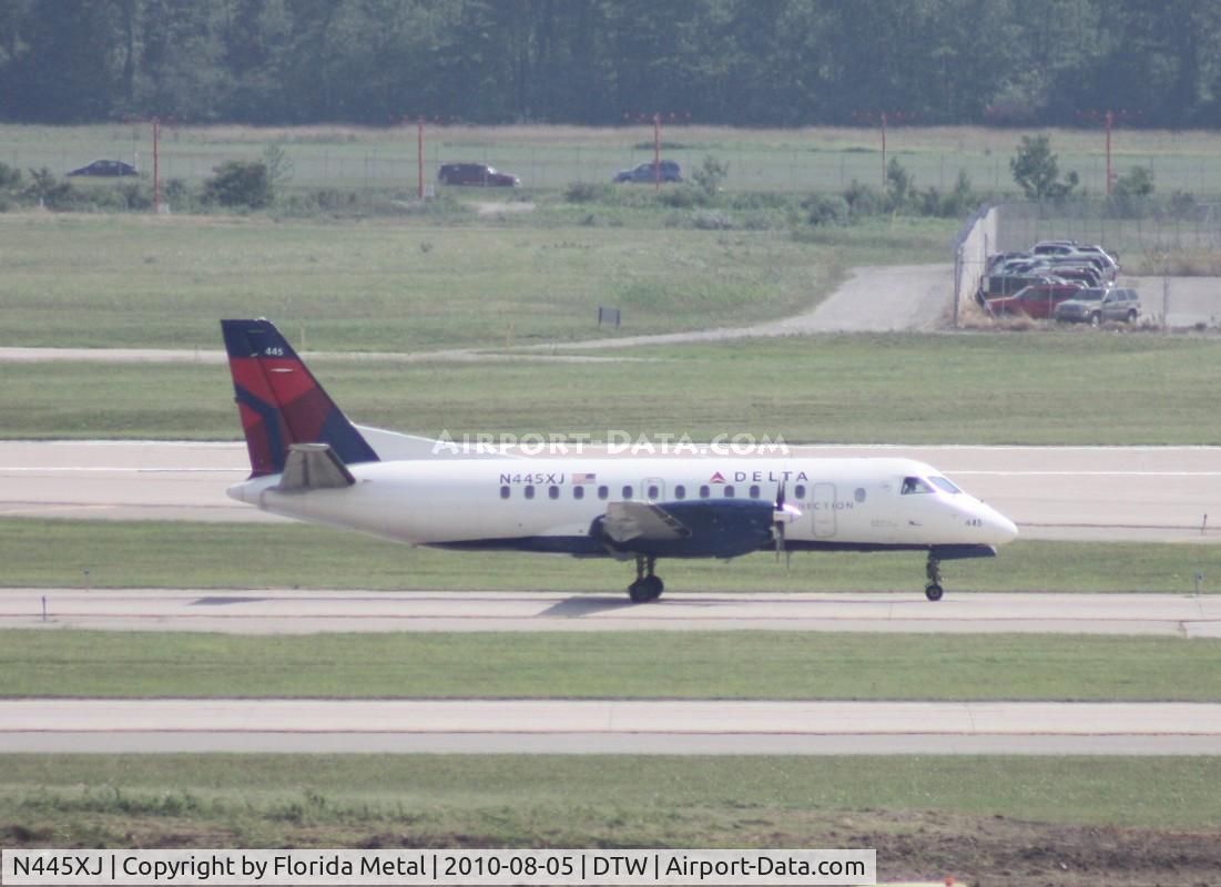 N445XJ, 1998 Saab 340B C/N 340B-445, Mesaba Saab 340