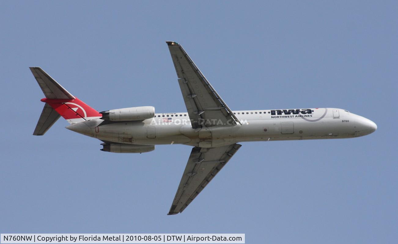 N760NW, 1968 Douglas DC-9-41 C/N 47288, Northwest DC-9-41