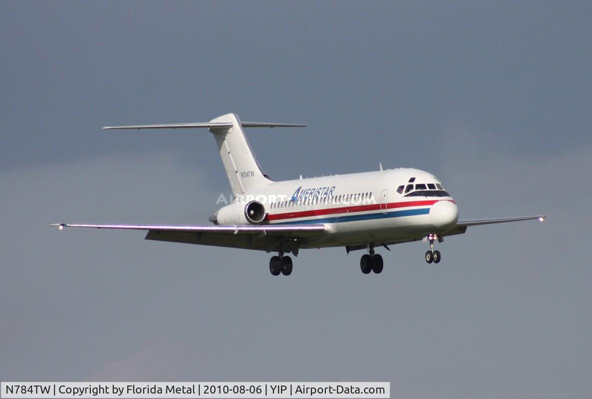 N784TW, 1967 Douglas DC-9-15F C/N 47014, Ameristar DC-9-15F