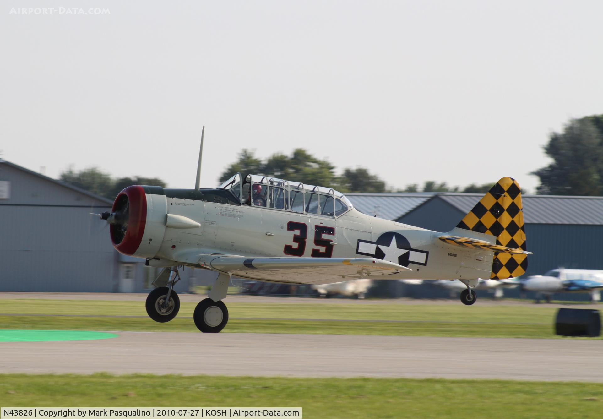 N43826, North American T-6D C/N 42-84757, North American T-6D