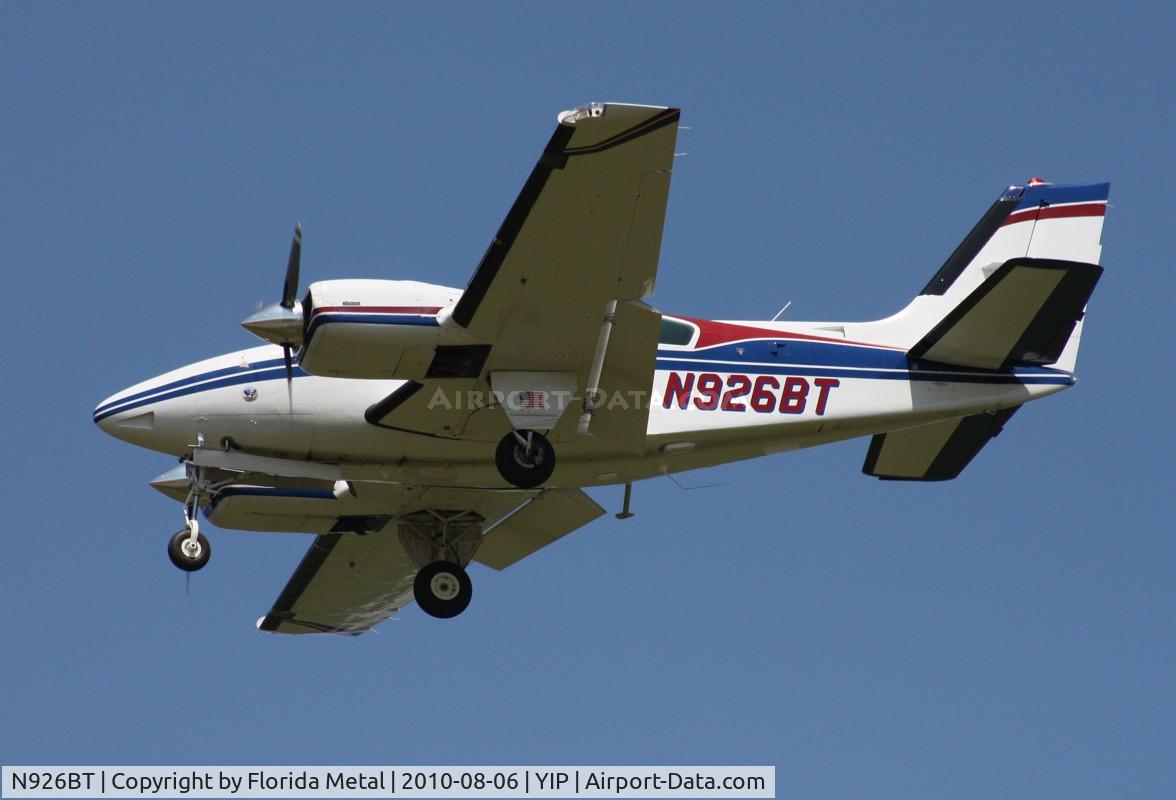 N926BT, 1977 Beech E-55 Baron C/N TE-1110, Beech E55