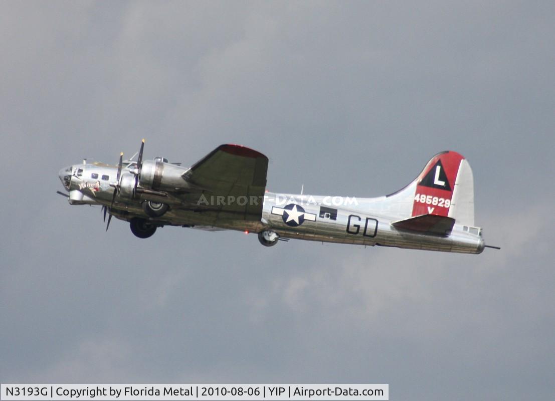 N3193G, 1944 Boeing B-17G Flying Fortress C/N 77255, Yankee Lady