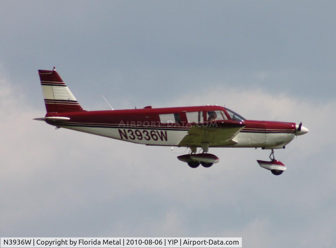 N3936W, 1967 Piper PA-32-260 Cherokee Six C/N 32-928, Piper PA-32-260