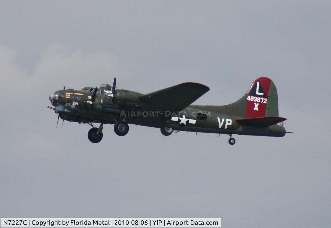 N7227C, 1944 Boeing B-17G Fortress C/N 32513, Texas Raiders