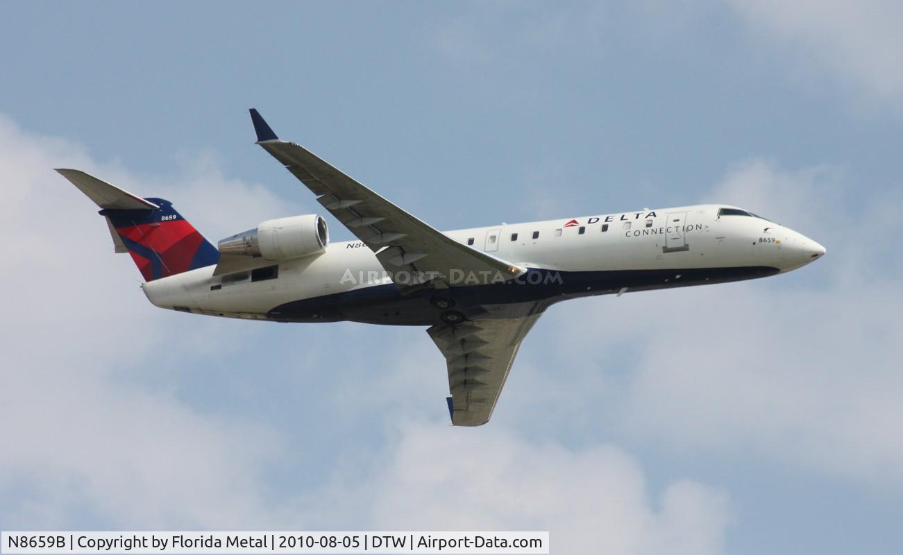 N8659B, 2002 Bombardier CRJ-200 (CL-600-2B19) C/N 7659, Pinnacle CRJ-200