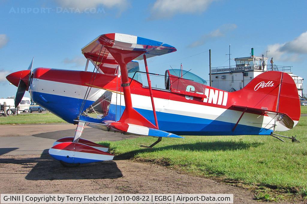 G-INII, 1973 Pitts S-1 Special C/N 515H, Pitts S-1 Serial 515H at Leicester for Gunpowder Aerobatics Trophy meet