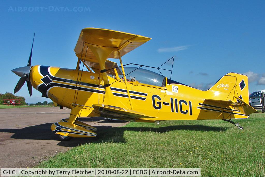 G-IICI, 1998 Aviat Pitts S-2C Special C/N 6017, 1998 Aviat Aircraft Inc PITTS S-2C, c/n: 6017 at Leicester