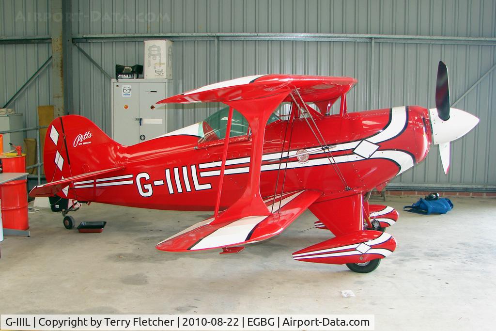 G-IIIL, 1984 Pitts S-1T Special C/N 008, 1984 Edwardson Jl PITTS S-1T, c/n: 008 at Leicester