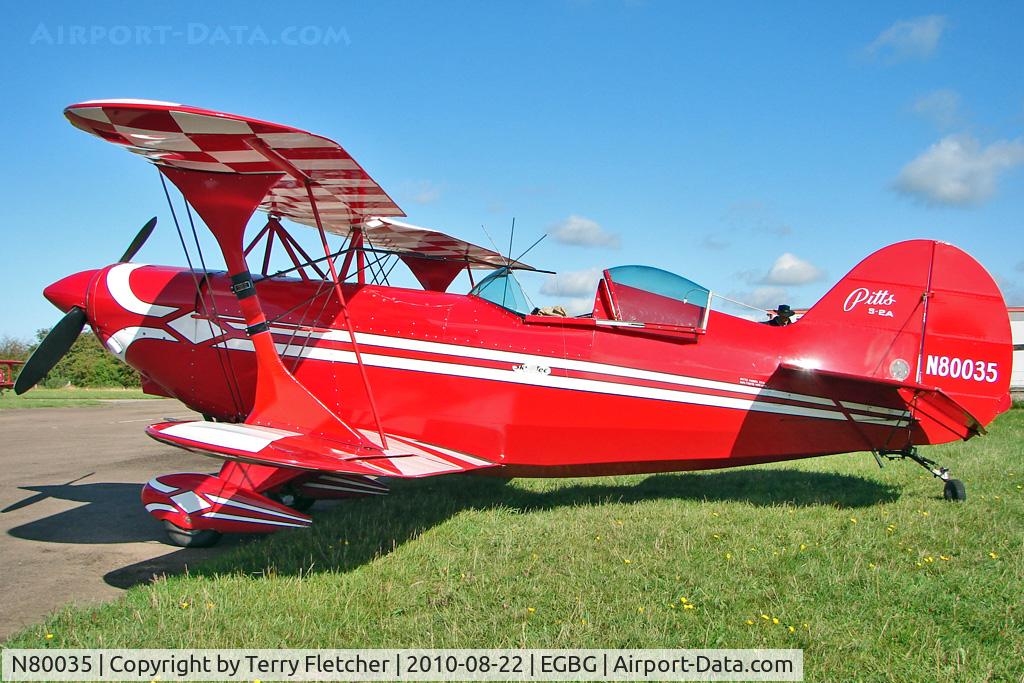 N80035, 1974 Aerotek Pitts S-2A Special C/N 2070, 1974 Aerotek PITTS S-2A, c/n: 2070 at Leicester
