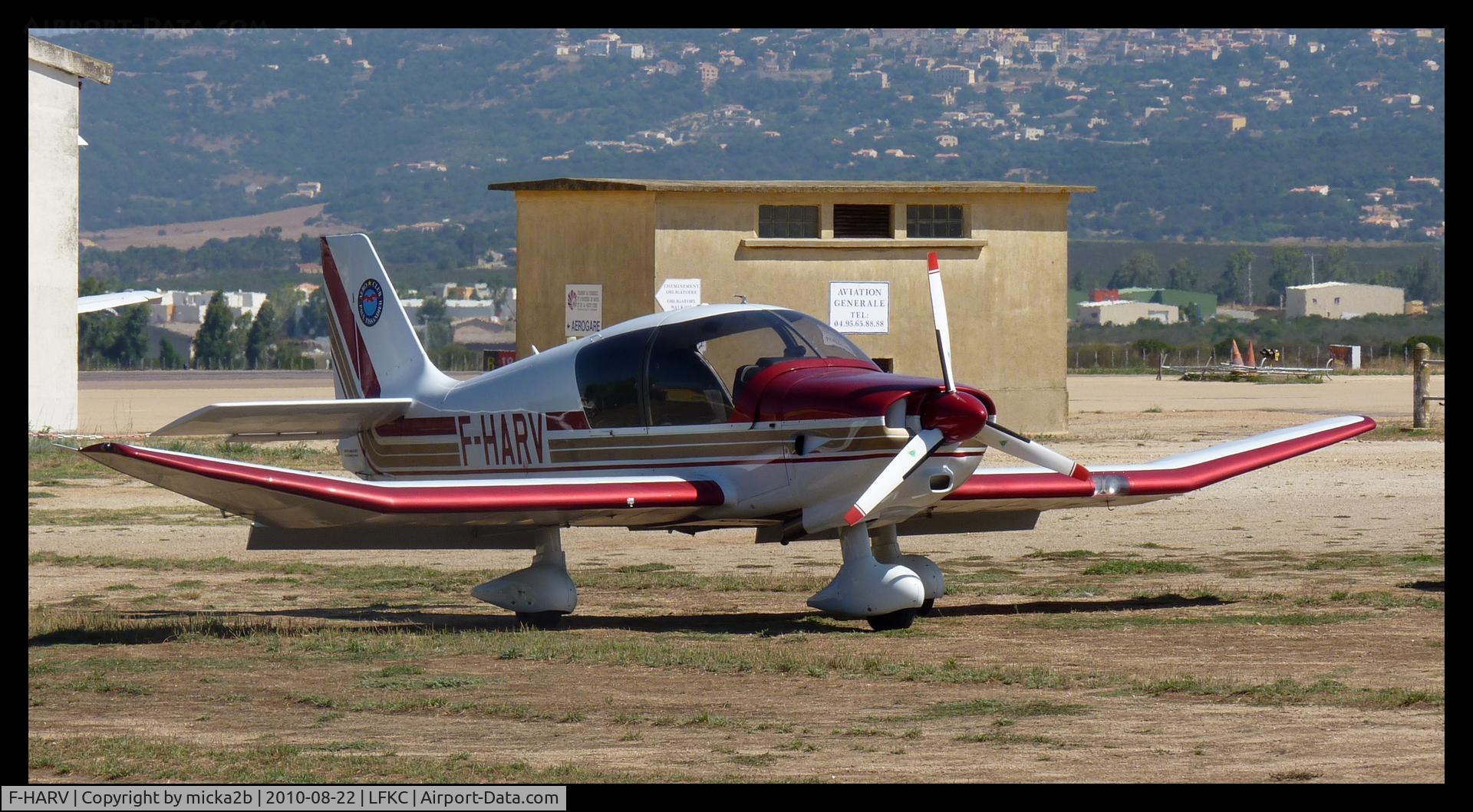 F-HARV, 2007 Robin DR-400-140B Major C/N 2625, Parked.