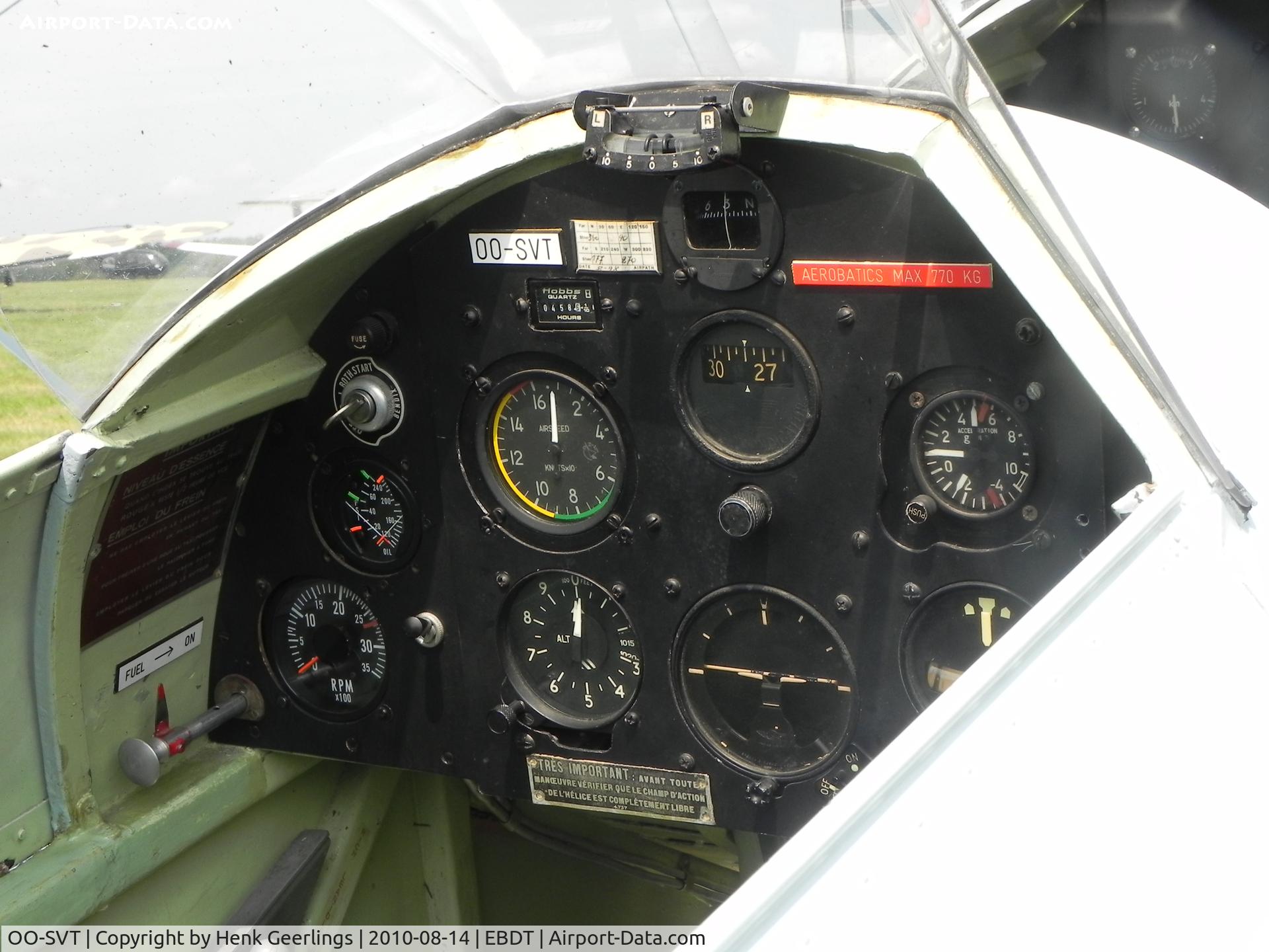 OO-SVT, Stampe-Vertongen SV-4A C/N 9, Schaffen - Diest , Belgium. Oldtimer Fly- In August 2010