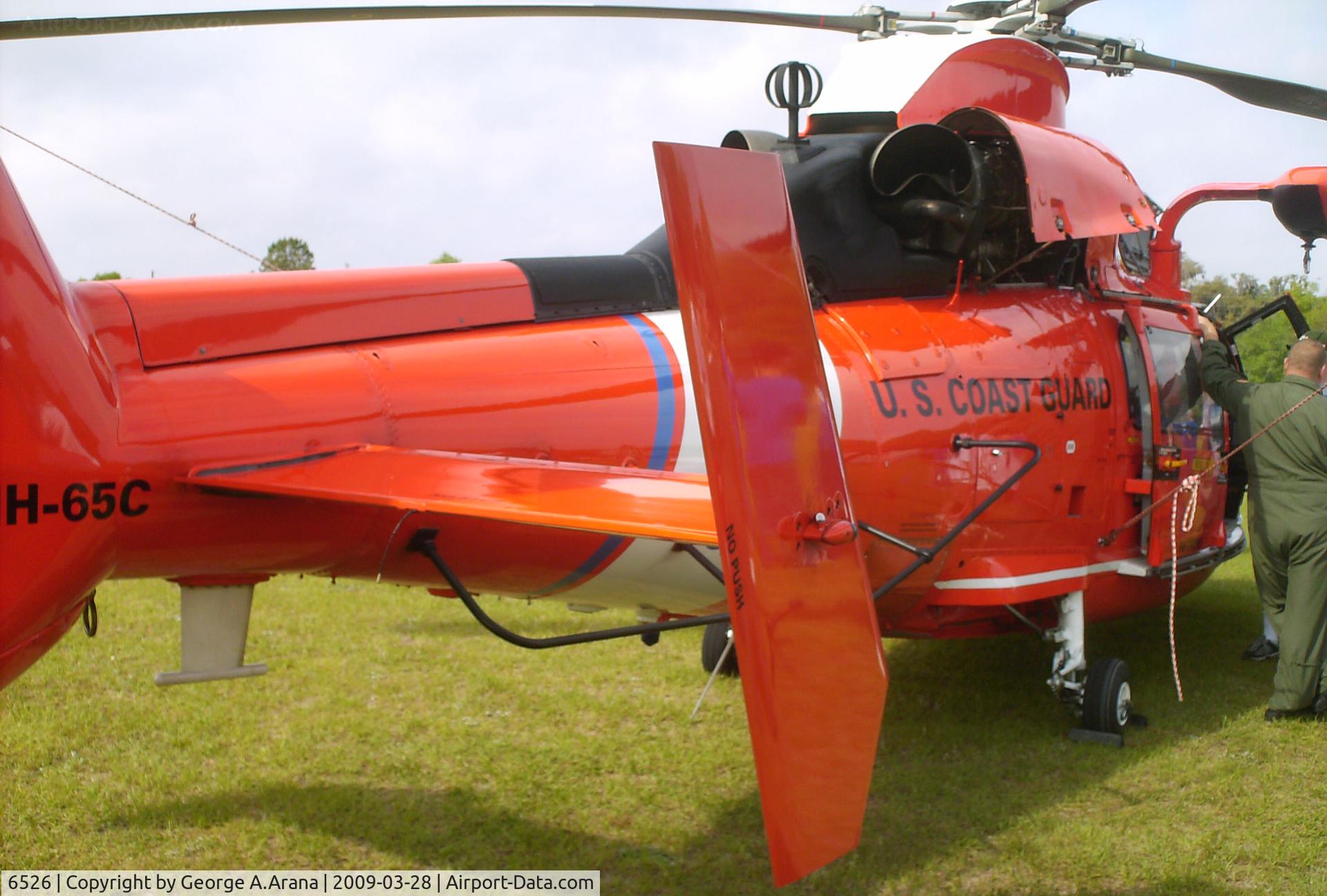 6526, Aerospatiale HH-65C Dolphin C/N 6044, Starboard rear quarter view