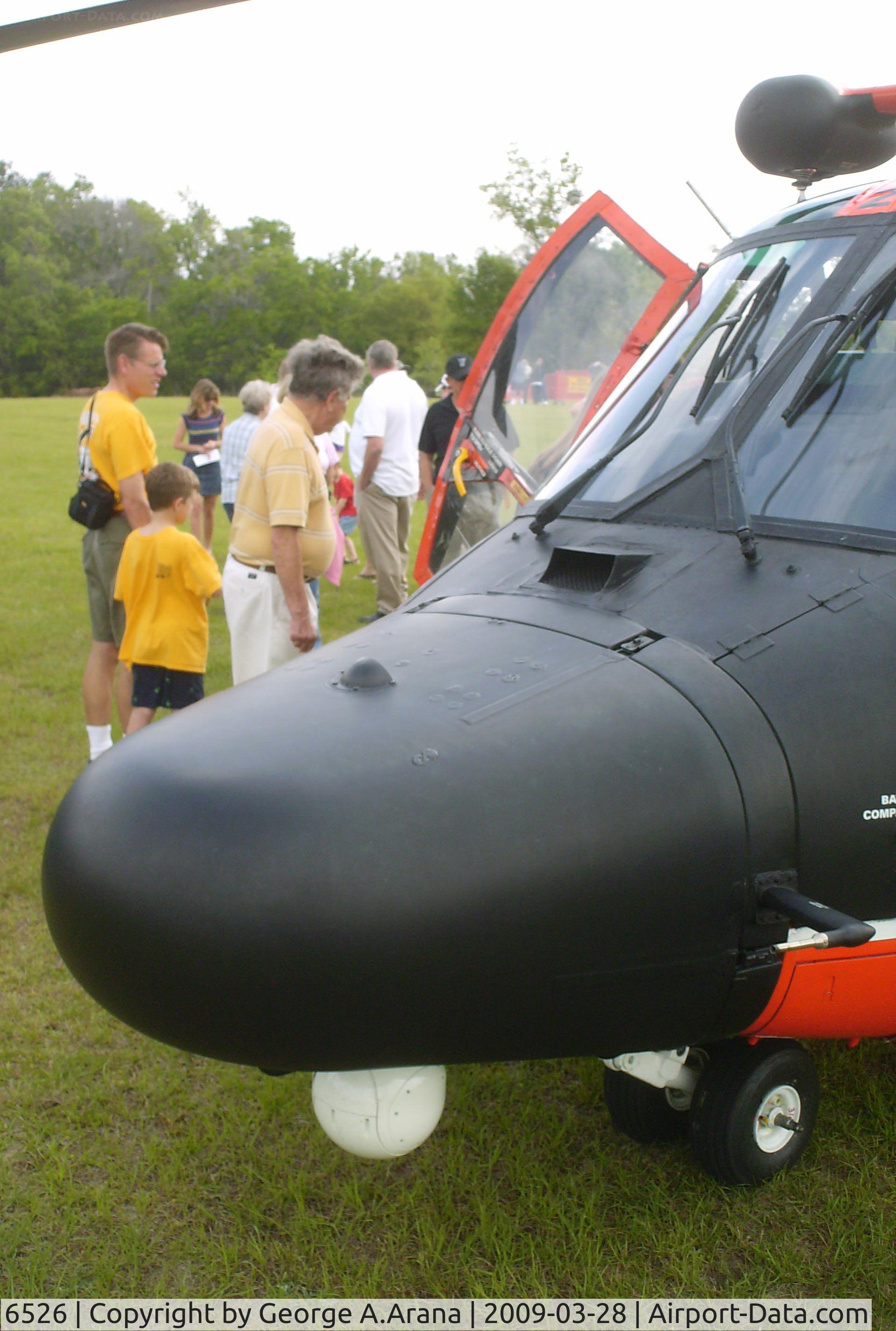 6526, Aerospatiale HH-65C Dolphin C/N 6044, Nose