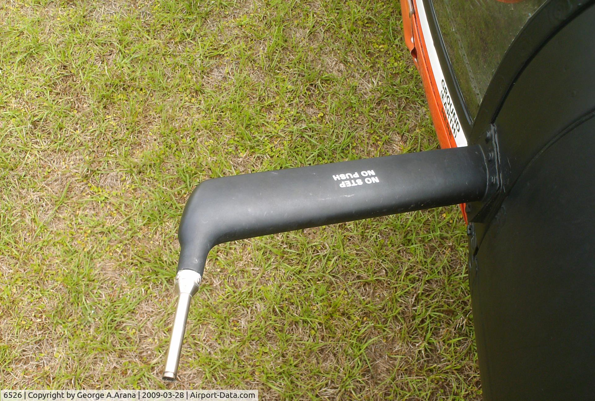 6526, Aerospatiale HH-65C Dolphin C/N 6044, Starboard pitot tube